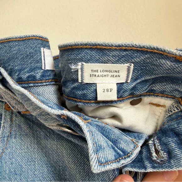 Madewell The Longline Straight Jean - Picture 5 of 12